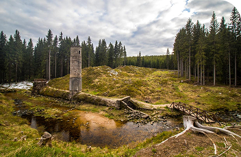 Protržená přehrada (~13,2 km)